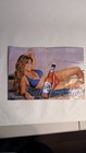 Miller Lite Bikini Girls Vintage Beer Poster 28    X 18    Man Cave Brewing