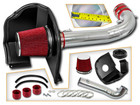 Bcp Red 14-19 Silverado Sierra 1500 V8 Heat Shield Cold Air Intake   Filter