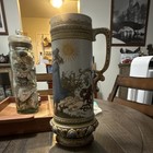 Mettlach German Beer Stein Breweriana Collectible  Marked 2065