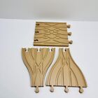 3 Way Split Track   Triple Cross Over Switch For Wooden Train  Brio Thomas Read