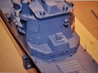3d Printed 1 144 Arleigh Burke-class Destroyer full Hull waterline  