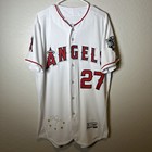 Anaheim Angels Mike Trout Authentic On Field 2016 Mlb All Star Game Jersey Sz 44