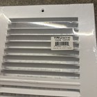 Truaire 102m 10x06 10 In  X 6 In  2-way Steel Wall ceiling Register White