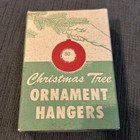 Vintage Christmas Ornament Hangers Hooks Lot Of 9 W  Hooks Nat   l Tinsel  Sears 