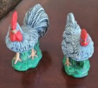 Vintage Ceramic Rooster And Hen Set