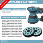 2 Pack 5   8 Hole Sander Pad Compatible With Makita Bo5010 Bo5030 Bo5031 5 