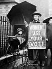Vintage Photo -women 1920 s Right To Vote 19th Amendment  Wall Art Photography