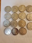 Canada Silver Twenty Five Cent Lot Of 20