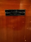 Antique Bausch   Lomb Monocular Brass And Cast Iron Scientific Microscope