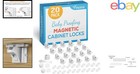 20 Magnetic Child Safety Locks For Cabinets And Drawers - Adhesive Easy Use