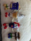 Dairy Queen 1999 Plush Toy Set Original Multicolor Restaurants   Fast Food Theme