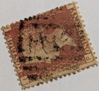 Gb Qv Used In Arroyo  Puerto Rico f83   72- 77 red  1d sg43 z15 Pl  175 pi  fine