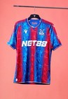 New 4xl   Fit Like Xxl   Macron Crystal Palace 23 24 Home Jersey Champions     