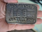  San Quentin State Prison 1852 Belt Buckle Chaplain Burt R  Russell
