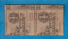  2 1861 State North Carolina Obsolete Cr 1 Bank Note Nc War Bill Red Two Dollar
