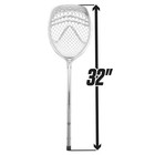 Warrior Junior Recreational Aluminum Lacrosse Goalie Stick - All New Silver And