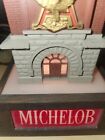 Michelob Beer Clock Lamp Tower  a3r  Anheiser Busch  jsf6  Brewing 