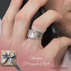 Kabbalah 72 Names Of God Judaica Ring For Men   Women  925 Sterling Silver Op   