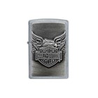 Zippo Windproof Lighter Harley Davidson Emblem Street Chrome Refillable 20230