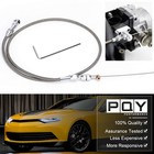 36  Stainless Steel Throttle Cable Kit Chevy Ls1 5 3l Ls Swap Compatible