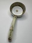 Vintage Nippon Hand Painted Porcelain Ladle Spoon Floral Pattern W Gold Trim
