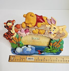 3d Winnie The Pooh Tigger Eeyore Piglet Disney Picture Frame 3x5 Photo Nursery