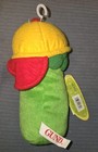 Gund Veggie Tales Jr  Asparagus Bean Bag Plush Toy Stuffed Animal With Tags