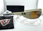 Oakley Gascan Si Desert Tan Frame Bronze Lens Sunglasses Oo9014 11-015 New Rare