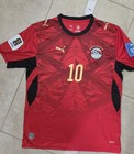 Mo Salah Signed Fifa World Cup Egypt Jersey With Coa  bonus