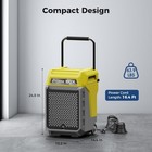 Alorair Storm 80x Portable Industrial Dehumidifier W pump   Drain Hose