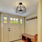 Vintage 3-light Ceiling Light Farmhouse Pendant Lamp Entryway Hallway Chandelier