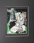 Pablo Picasso  couple    Mounted Offset Color Lithograph 1971