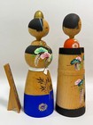 Super Rare  tachi-bina  Suigai Sato  japanese Sosaku Kokeshi Doll From Jpn