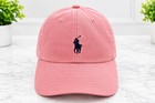 Polo Ralph Lauren Classic Sport Cap Pink Unisex Cotton Twill Adjustable New