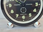 Rare Vintage Bayard Stentor Repeat  Mechanical Alarm Clock Made In France New 