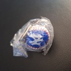 Vintage New York Yankees Mlb Baseball Shape Keychain Logo Ball Ny White Blue Vtg