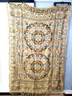 Antique 19th C  Ottoman  Islamic Persian Tapestry Silk Fringe Table Cloth 78x48