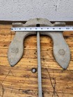 Antique Vintage 20lb Cast Iron Boat Anchor M Logo