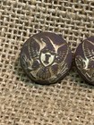 3 Dug Civil War Eagle I Infantry Buttons With Gold From Same Uniform New Hope Ga