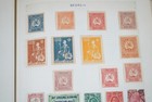 Worldwide G-h Collection Of 1 500  Stamps Mint   Used Stored In Honor-bilt Album