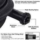 Lokocar An6 Power Steering Pump Hose Fitting Kit For  Ls Swap Ls1 Ls3 Compatible