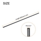 6pcs Carbon Fiber Rod 5mm X 300mm For Rc Plane Kite Wing Tube Quadcopter Arm