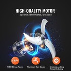 Uimoso Drum Fan 24 In High Velocity Industrial Use 3-speed 8600cfm For Warehouse