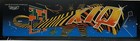 Vintage Arcade Video Game Original Marquee    qix   