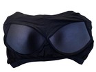 Women s Black Long Sleeve Shirt With Built In Bra