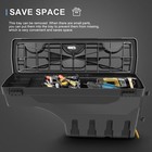 Right Passenger Truck Bed Tool Box Black Latch 75lbcap Ford F250 F350 F450 17-22