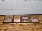 Ideal Numberall 1 16    3 32  Steel Capital Alphabet   Number Stamps 4 Sets