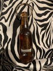 Vintage Bud Light Beer Bottle Shaped Keychain Bottle Opener Key Chain Ring