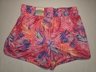 Jumping Beans Active Girls Size 10 Pink Tropical Elastic Waist Shorts