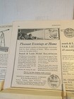 1922 Three Bausch   Lomb Ads Tessar Lens Telescopes Balopticon Projector 6x5 